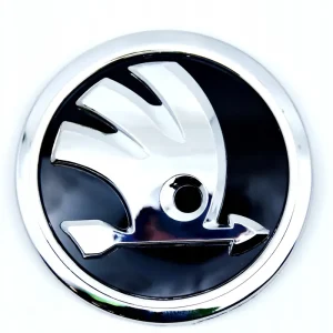 Nowość EMBLEMAT logo SKODA 90 mm przód tył FABIA YETI SUPERB RAPID OCTAVIA