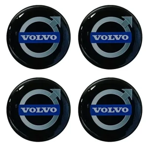 Bezpieczna płatność NAKLEJKI NA DEKIELKI FELGI KOŁPAKI VOLVO KOLOR 56 MM