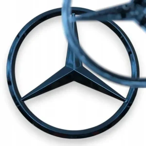 Ekspresowa dostawa Gwiazda Bagażnika 82mm Atrybut Czerń Połysk Tył A2468170016 Do B W246 11-13