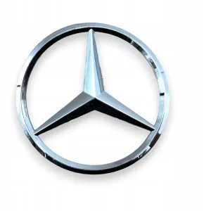 Kup teraz GWIAZDA OZNAKOWANIE SREBRNA KLAPY TYŁ 82 mm A1178170016 DO CLA C117 W117