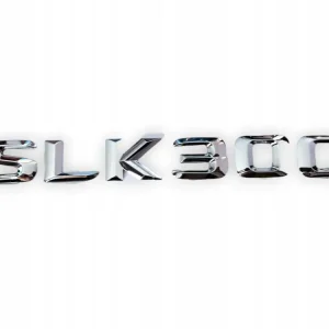 SLK300 Napis Klapy Oznakowanie Znak Chromowany Do Mercedes Benz 23mm Oryginalny