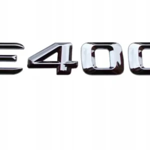 E400 ZNACZEK Napis Oznakowanie KLAPY TYŁ Do MERCEDES W210 W211 W212 W213 Szybka dostawa