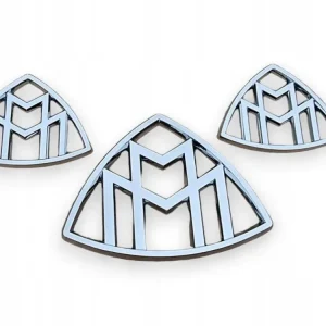 KOMPLET EMBLEMATY NAKLEJKI KLAPY TYŁ BŁOTNIK DO Maybach GLS S500 Promocja