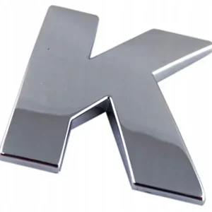 Autentyczny G7U99 EMBLEMAT LITERA LITERKA CYFRA CYFRY CHROM k