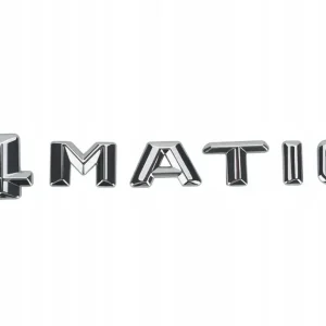 Darmowa dostawa NAPIS EMBLEMAT KLAPY 4matic 4 matic DO MERCEDES W221 W204 W222 W205 W217