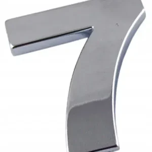 Ekspresowa dostawa H4F09 EMBLEMAT CYFRA CYFRY LITERA LITERKA CHROM 7