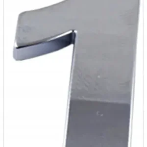 C7R80 EMBLEMAT CYFRA CYFRY LITERA DUŻA CHROM 1 JEDEN 0000-00 Niska cena