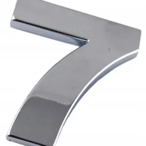 X5M74 EMBLEMAT CYFRA CYFRY LITERA LITERKA CHROM 7 Premium