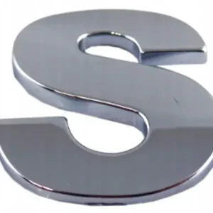 Ekspresowa dostawa LITERKA CHROM S S DUŻA 5,6CM P1G53 EMBLEMAT LITERA