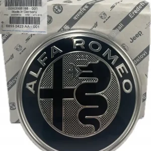 Rabat EMBLEMAT TYLNY ALFA ROMEO GIULIA CZARNY FCA OE 50568188