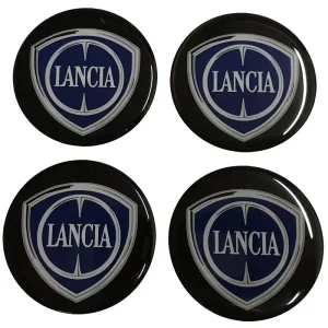 Zwrot pieniędzy NAKLEJKI NA DEKIELKI FELGI KOŁPAKI LANCIA 56 MM