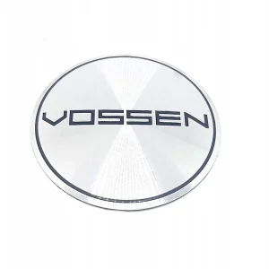 Ostatnia szansa VOSSEN naklejka emblemat FELGA KOŁPAK 65 mm SREBRN