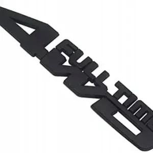 4WD FULL TIME EMBLEMAT ZNACZEK METALOWY CZARNY Bezpieczna płatność