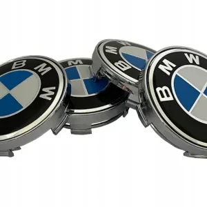 BMW DEKIELKI KAPSLE 60MM KOMPLET DO FELG 4szt NOWE ZNACZKI NA FELG NAKLEJKI Oryginalny