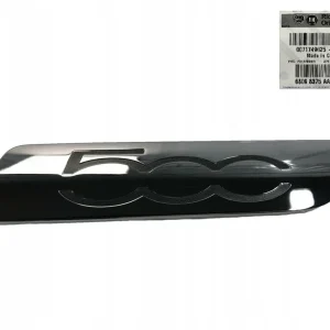 Ekspresowa dostawa Znaczek emblemat listwa 500 str lewa Fiat 500