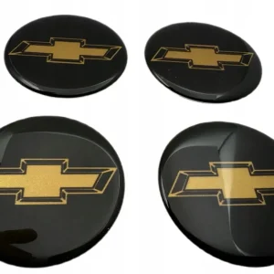 NAKLEJKI ZNACZKI EMBLEMATY NA KOŁA CHEVROLET 60 MM 6 CM Zwrot pieniędzy