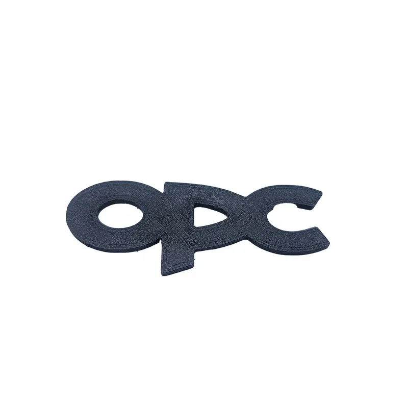 Tylko dziś Znaczek znak emblemat naklejka plakietka OPC OPEL CZARNY CZARNA