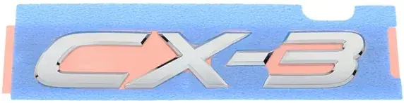 NAPIS EMBLEMAT BAGAŻNIKA MAZDA CX-3 DK CHROM ORYGINAŁ Tylko dziś