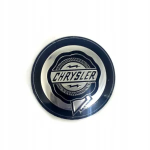 Tani CHRYSLER naklejka emblemat FELGA KOŁPAK 56mm - ZAMIANNIK