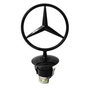 Zamów teraz EMBLEMAT GWIAZDA ZNACZEK MERCEDES E W210 W211 C W202 W203 CLK C208 CZARNY
