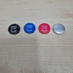 Nakładka przycisk START STOP BMW E87 E90 E60 X3 X5 niebieski Bezpieczna płatność