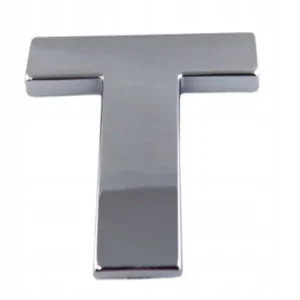 Zwrot pieniędzy EMBLEMAT LITERA LITERKA CYFRA CYFRY CHROM T t