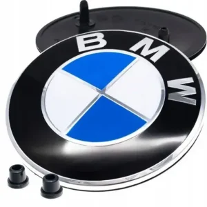 EMBLEMAT ZNACZEK LOGO BMW NA MASKĘ TYŁ PRZÓD 82MM E30E34E38E39E46E60E61X3X5 Wysoka jakość