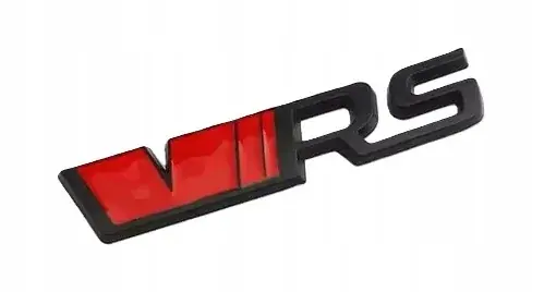 EMBLEMAT ZNACZEK LOGO NA TYŁ KLAPA SKODA VRS RS OCTAVIA CZERWONY Zamów teraz