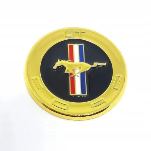 FORD MUSTANG emblemat metalowy złoty Niska cena