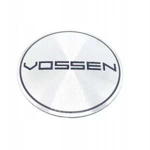 Najlepsza cena VOSSEN naklejka emblemat FELGA KOŁPAK 56 mm SREBRN