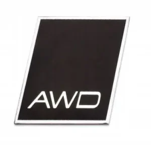 Najlepsza cena EMBLEMAT LOGO ZNACZEK VOLVO AWD S60 V60 - NAKLEJKA