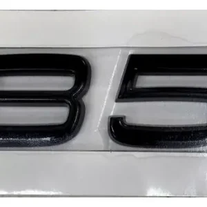 VOLVO S60 III emblemat B5 czarny black edition Darmowa dostawa