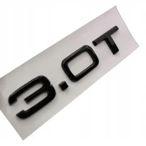 Oferta Emblemat Znaczek Napis do Audi 3.0 T czarny połysk