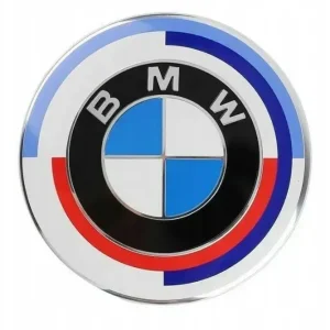 EMBLEMAT ZNACZEK LOGO BMW NA KLAPĘ TYŁ 74MM 8132375 WYSOKA JAKOŚĆ Niska cena