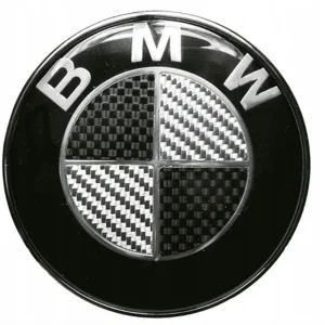 Tani EMBLEMAT BMW LOGO (SZEROKIE ZASTOSOWANIE Emblemat Logo BMW Na Maskę CARBON