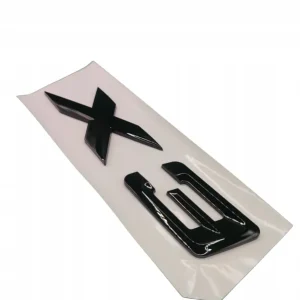 Emblemat Znaczek Napis do BMW X3 czarny połysk Autentyczny