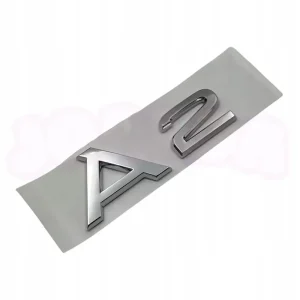 EMBLEMAT znaczek A2 na klapę logo AUDI chrom PREMIUM Rabat