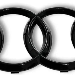 EMBLEMAT KLAPY BAGAŻNIKA AUDI A3 8Y 2018- CZARNY ORYGINAŁ Promocja