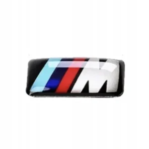 Premium Emblemat Naklejka BMW M-Power 1.8 cm Felgi Logo