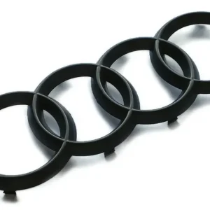 ZNACZEK LOGO EMBLEMAT KÓŁKA owale Audi A3 A4 A6 PRZÓD 272x94mm Popularny