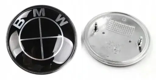 EMBLEMAT LOGO BMW NA MASKĘ KLAPĘ 72MM Autentyczny