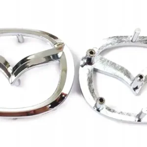 MAZDA EMBLEMAT ZNACZEK LOGO SYMBOL W KIEROWNICĘ 57mm/45mm Szybka dostawa