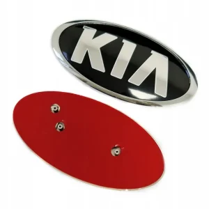 Oryginalny KIA EMBLEMAT LOGO ZNACZEK 168mm/85mm NA PRZÓD TYŁ