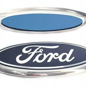 Kup teraz FORD EMBLEMAT LOGO ZNACZEK NAKLEJKA 144mm/58mm