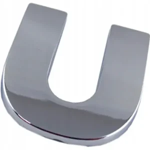 Promocja EMBLEMAT LITERA LITERKA CYFRA CYFRY CHROM U U R0N50