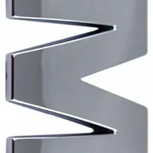 C0Q61 LITERKA CYFRA CYFRY CHROM M EMBLEMAT LITERA Zwrot pieniędzy