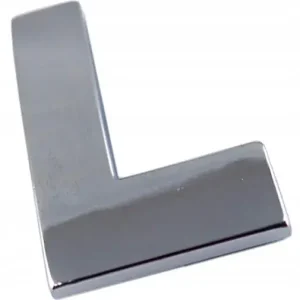 Wyprzedaż EMBLEMAT A1N46 LITERA LITERKA CHROM L L DUŻA 5,6CM
