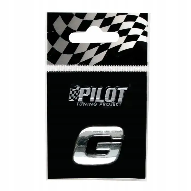 Wysoka jakość Literka 3D 18mm G