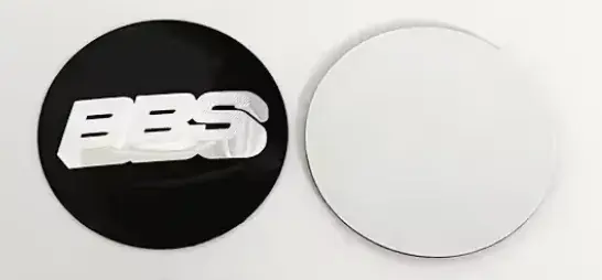 BBS NAKLEJKI EMBLEMATY ZNACZKI 56mm ALUMINIOWE Darmowa dostawa