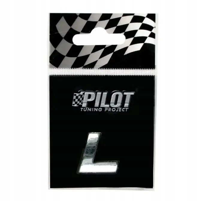 Literka 3D 18mm L Rabat